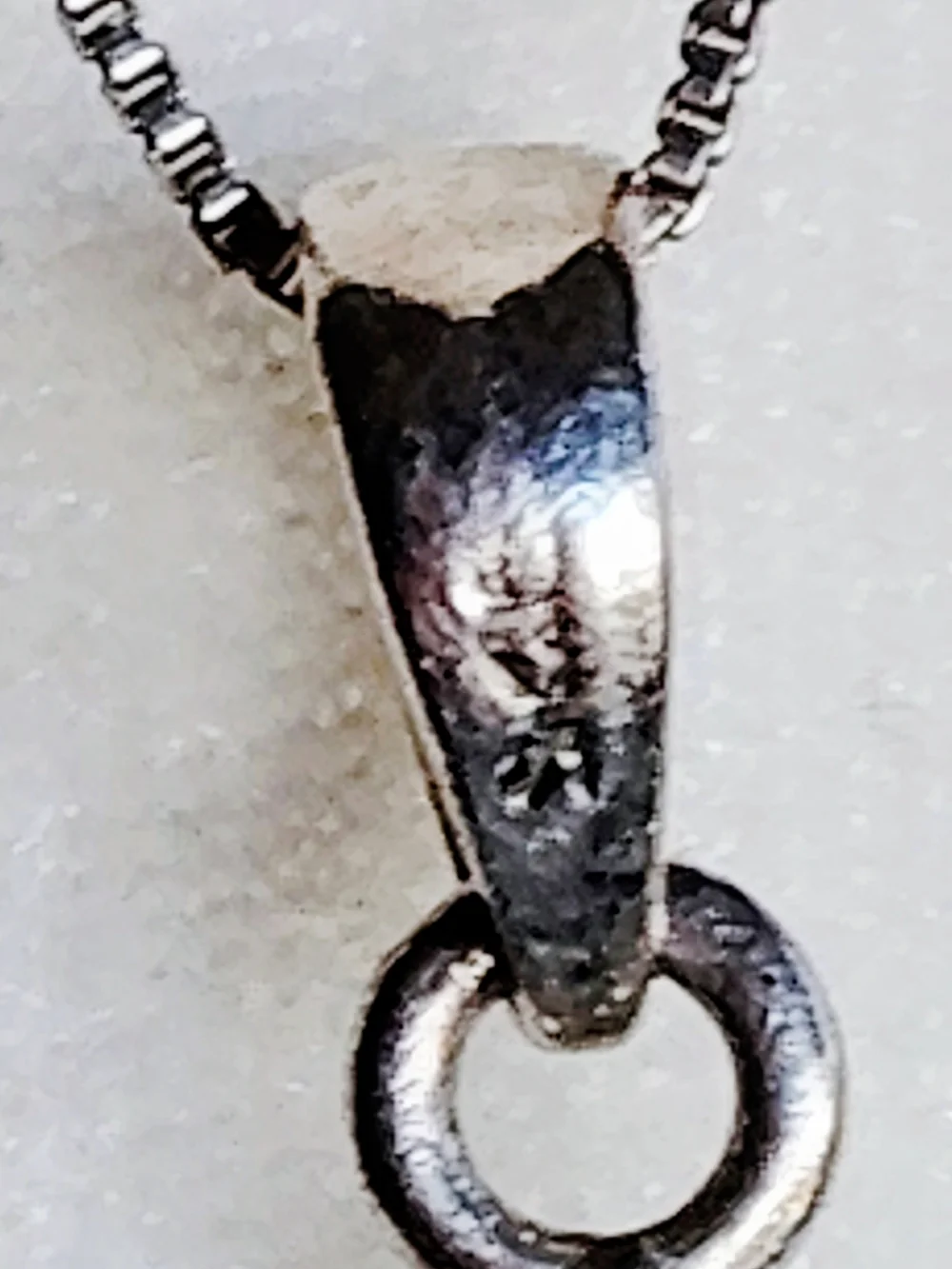Genuine Turquoise Oval Pendant in Silver Plated  Setting